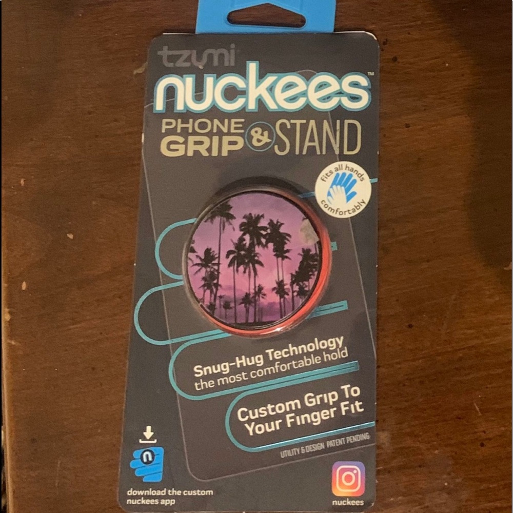 Nuckees phone grip & stand pop socket